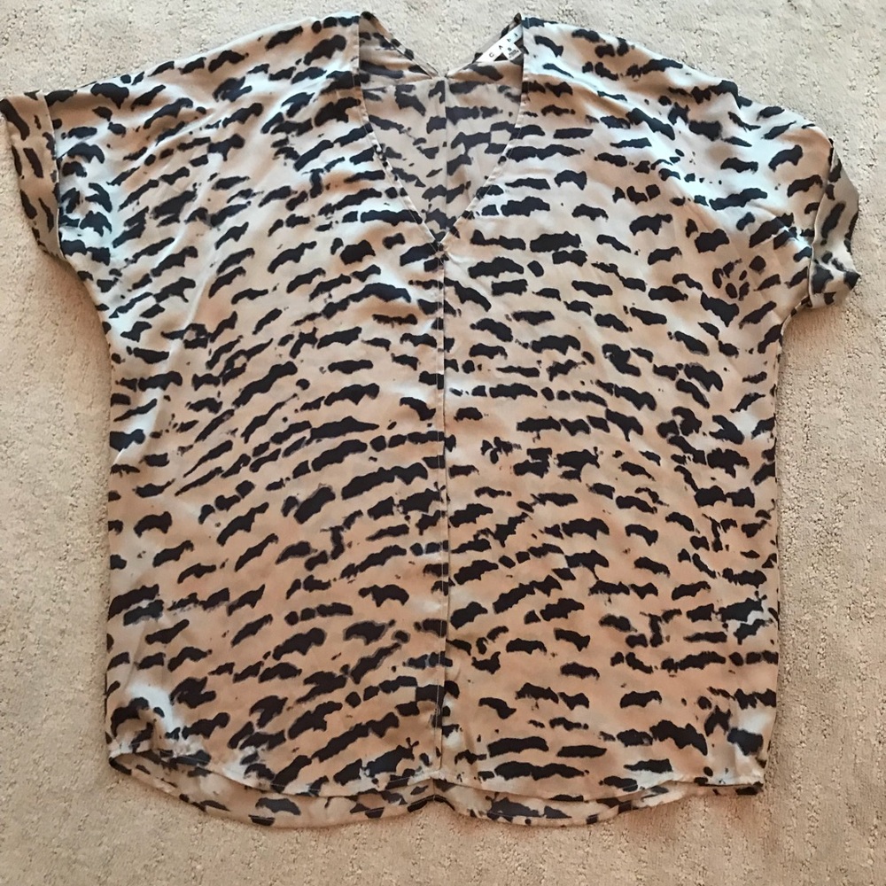 Cabi silk tunic size small